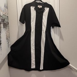 Tatyana Dress Bettie Page Pinup, Size M